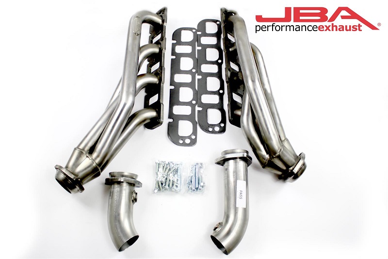 JBA Natural Stainless Short Headers 04-08 Dodge Durango 5.7L - Click Image to Close